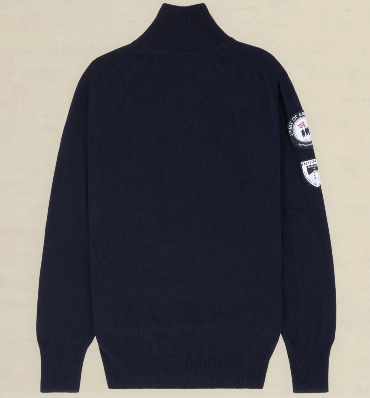Men's Peak Half Zip Sweater by Amundsen